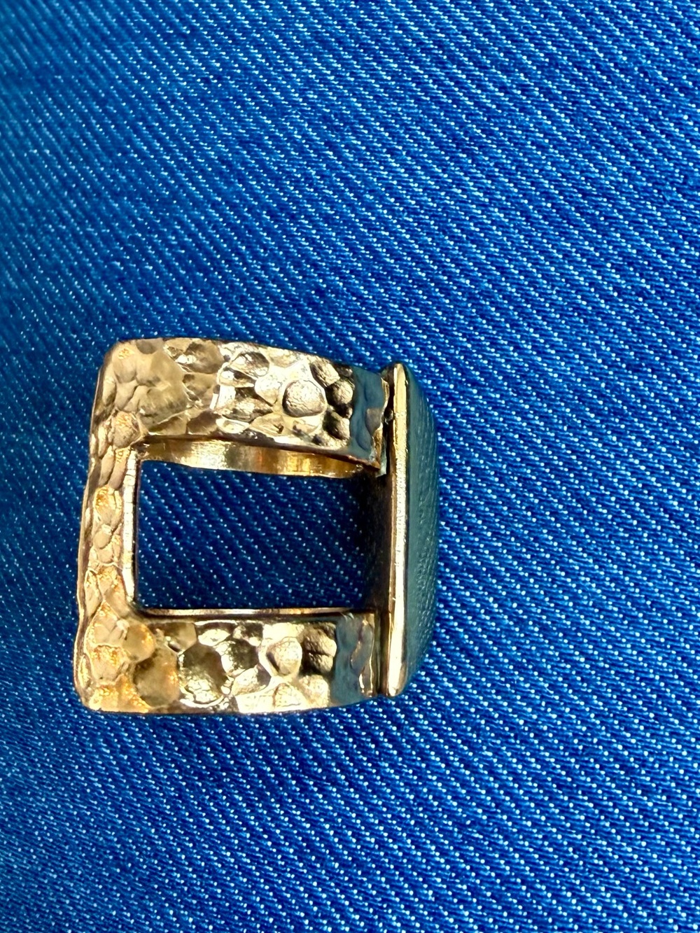 Charles Albert Alchemia Gold Midi Cuff Ring Adjustable - Picture 3 of 4